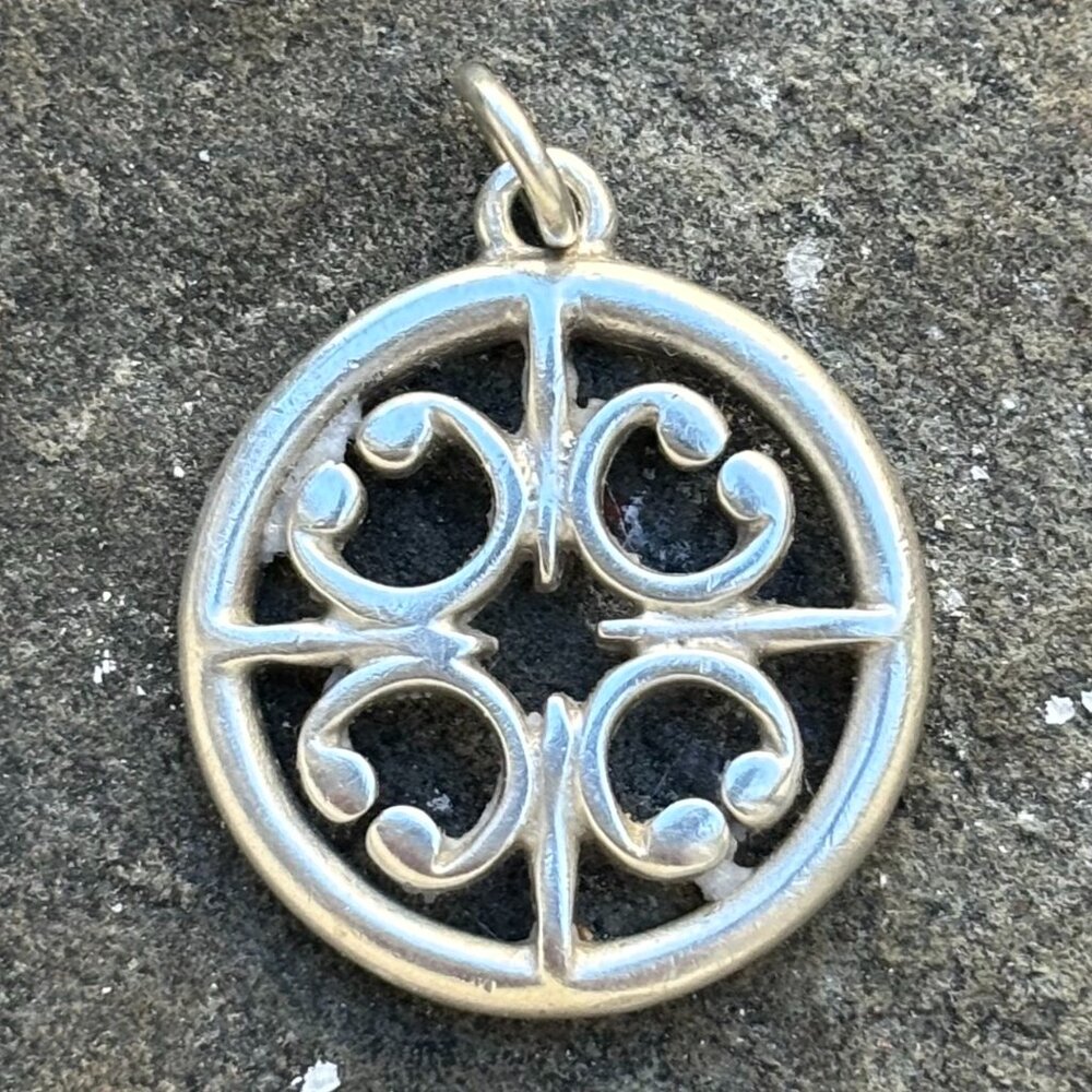 Ola Gorie St. Magnus Silver Celtic Pendant